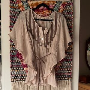 Elegant Blush Pink  Women's Top